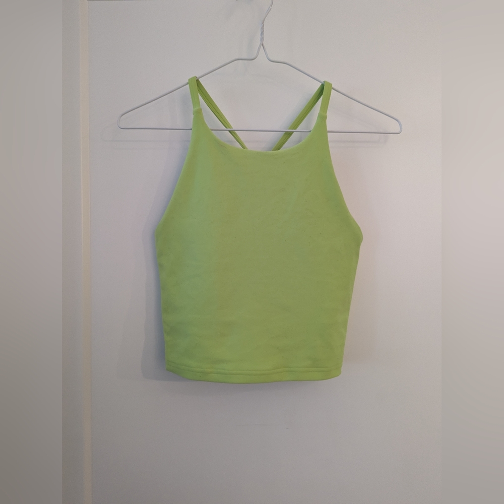 Neon green Old Navy camisole